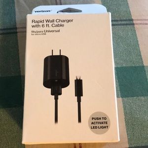 Rapid Wall Charger by Verizon For micro USB